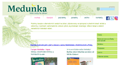 Desktop Screenshot of mojemedunka.cz